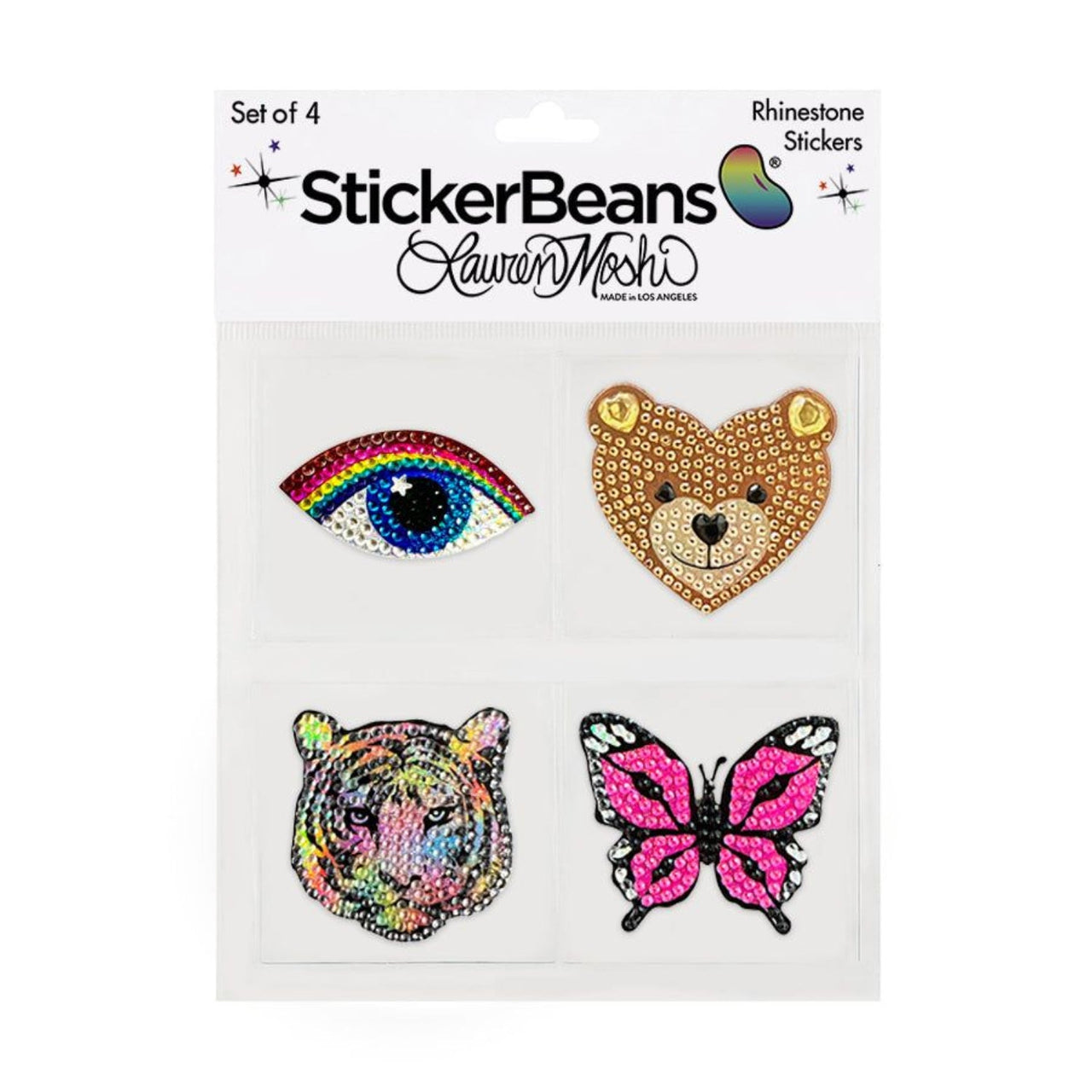 Stickerbeans Lauren Moshi Stickers Multipack | HONEYPIEKIDS