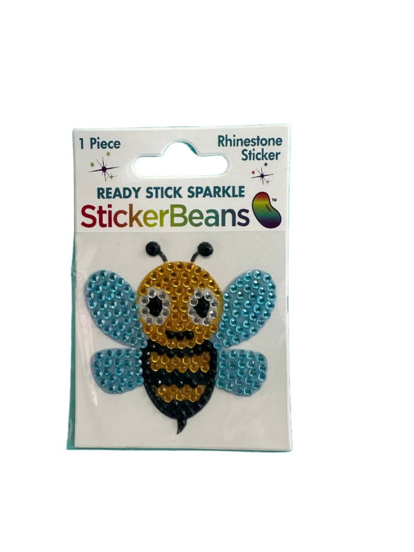 Buzzy Bee Stickerbeans Sticker | HONEYPIEKIDS