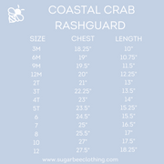 Sugar Bee Boys S/S Rashguard Shirt - Crab Flag | HONEYPIEKIDS.com