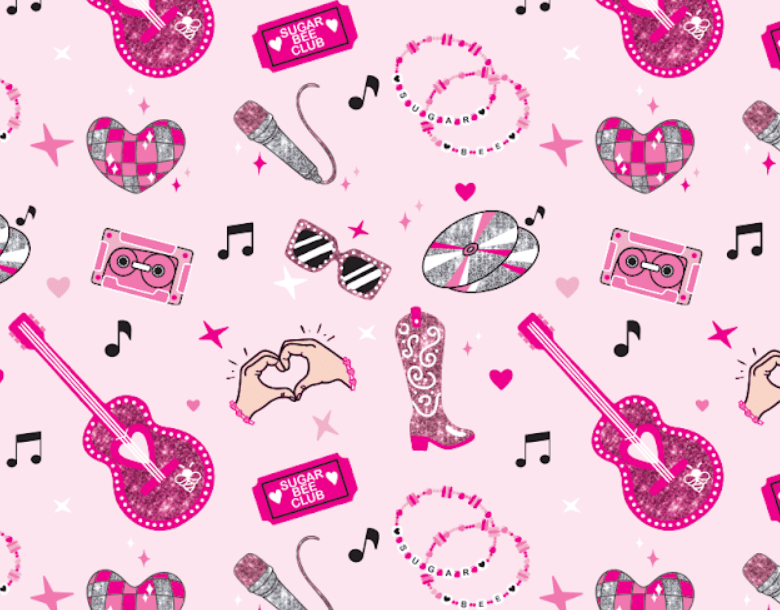 Pop Star Satin Pajamas Short Set