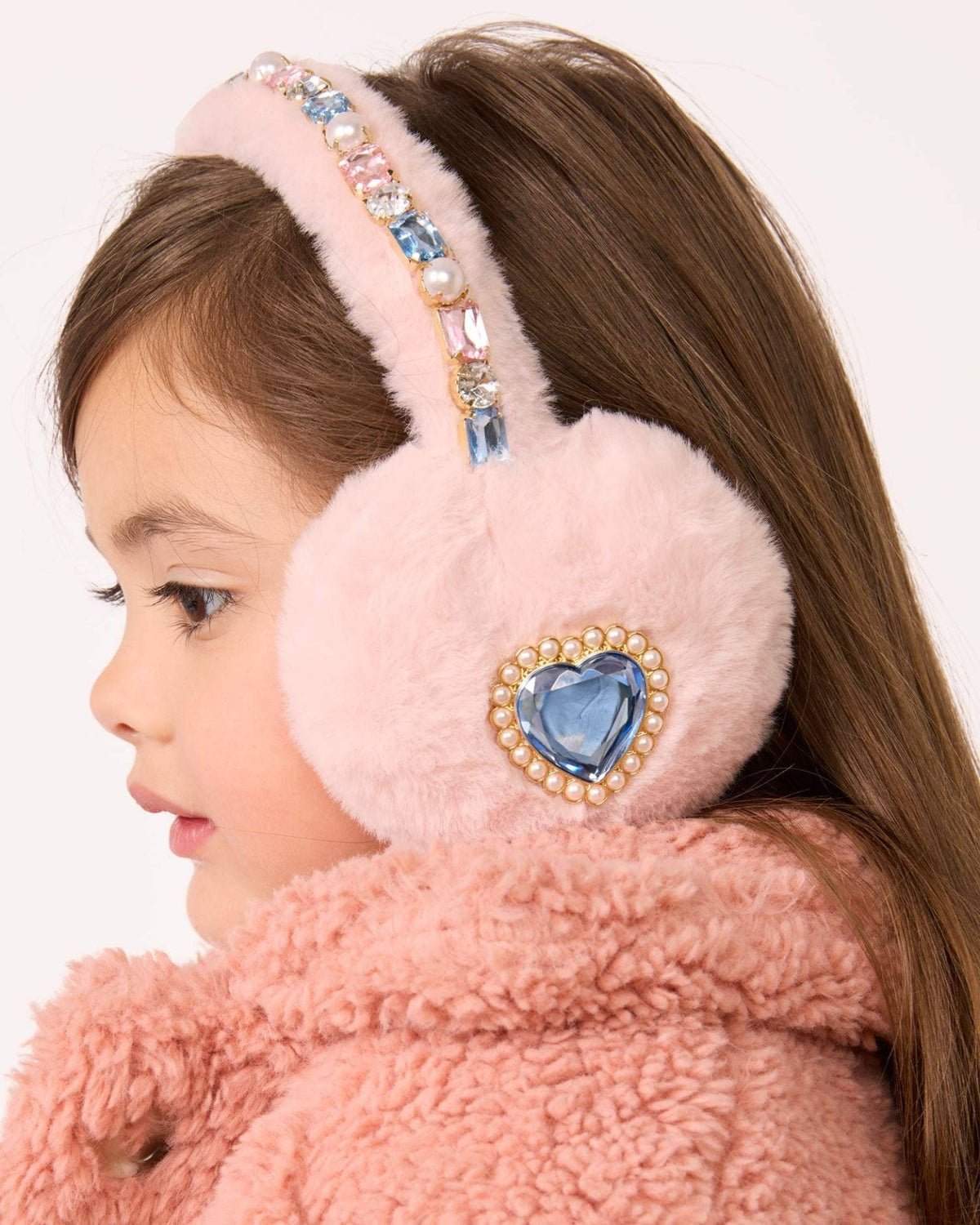 Super Smalls Cotton Candy Jeweled Earmuffs | HONEYPIEKIDS