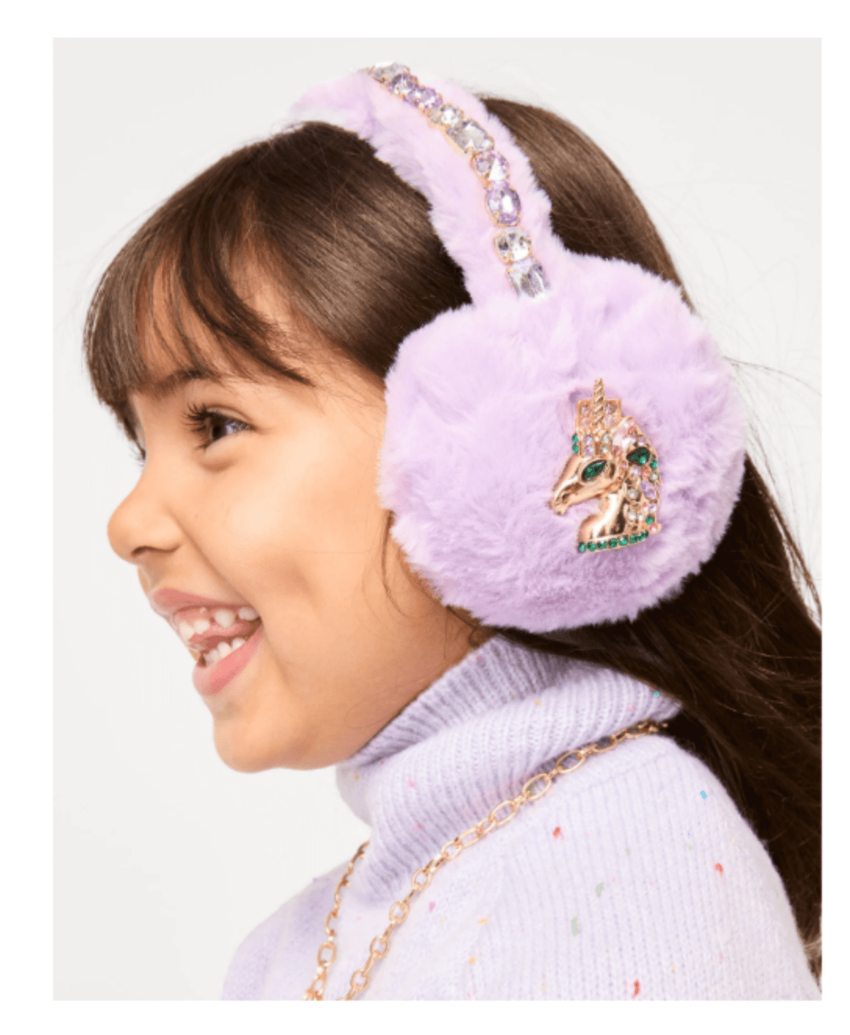 Super Smalls Jeweled Earmuffs - Lavender Dreams | HONEYPIEKIDS