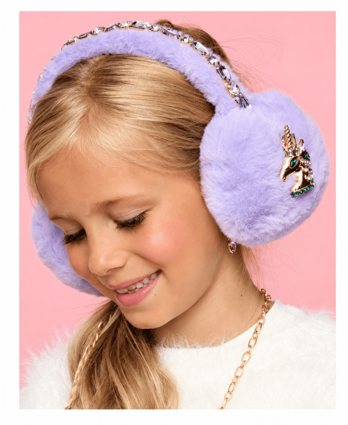 Super Smalls Jeweled Earmuffs - Lavender Dreams | HONEYPIEKIDS