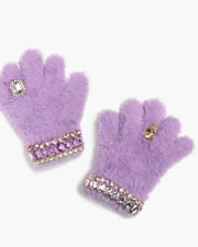 Super Smalls Jeweled Gloves - Lavender Dreams | HONEYPIEKIDS