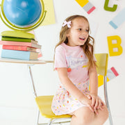 Sweet Wink Alphabet Back To School Bows Clip Set | HONEYPIEKIDS