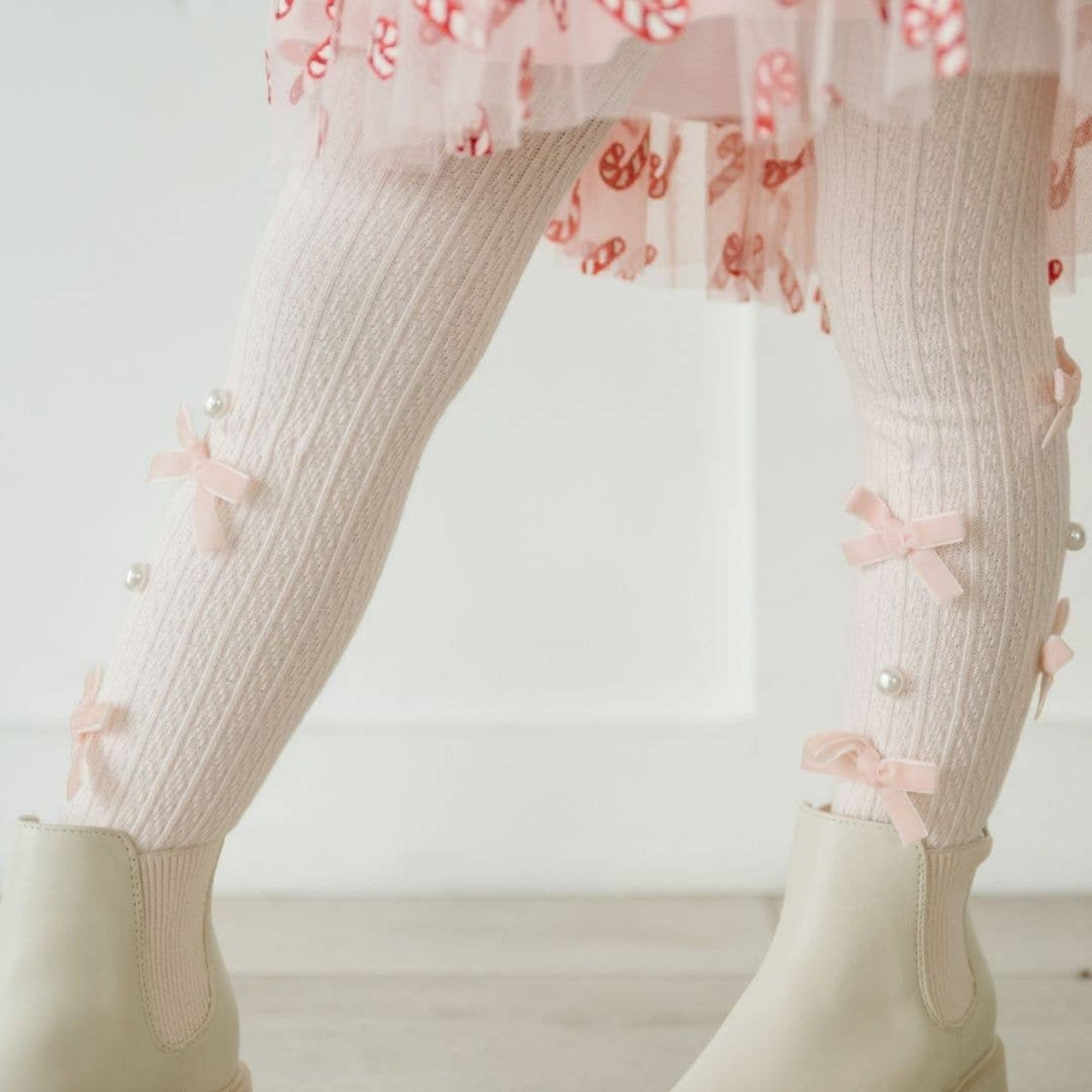 Sweet Wink Bedazzled Coquette Tights - Holiday Accessories | HONEYPIEKIDS 
