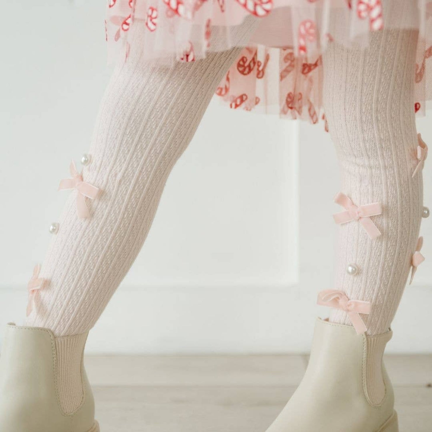 Sweet Wink Bedazzled Coquette Tights - Holiday Accessories | HONEYPIEKIDS 