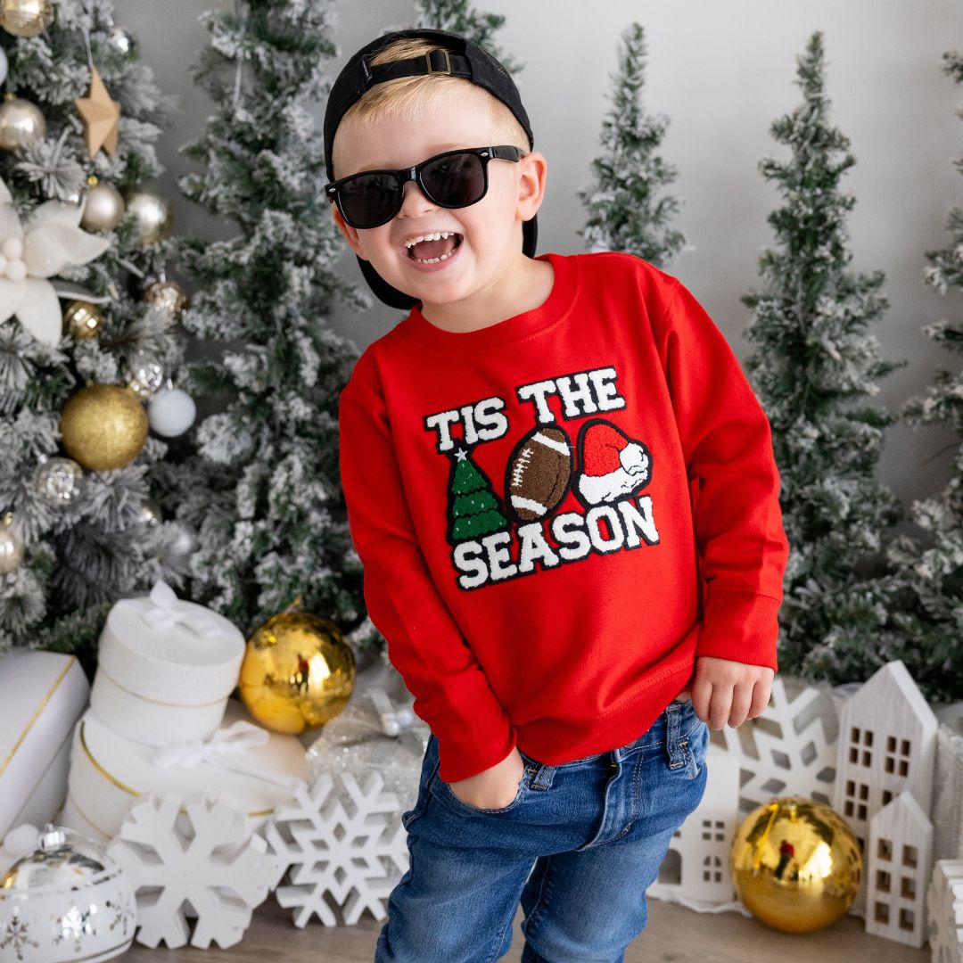 white christmas dresses Christmas Baby Boy Outfit, Xmas Clothes Set 4 pc with Tartan Plaid Shirt main image 0