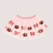 Sweet Wink Coquette Football Sequin Tutu Skirt | HONEYPIEKIDS 