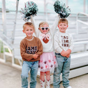 Sweet Wink Coquette Football Sequin Tutu Skirt | HONEYPIEKIDS 