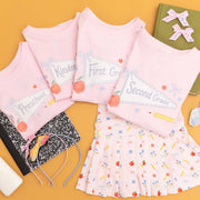Sweet Wink Girls First Grade Pennant T-Shirt | HONEYPIEKIDS