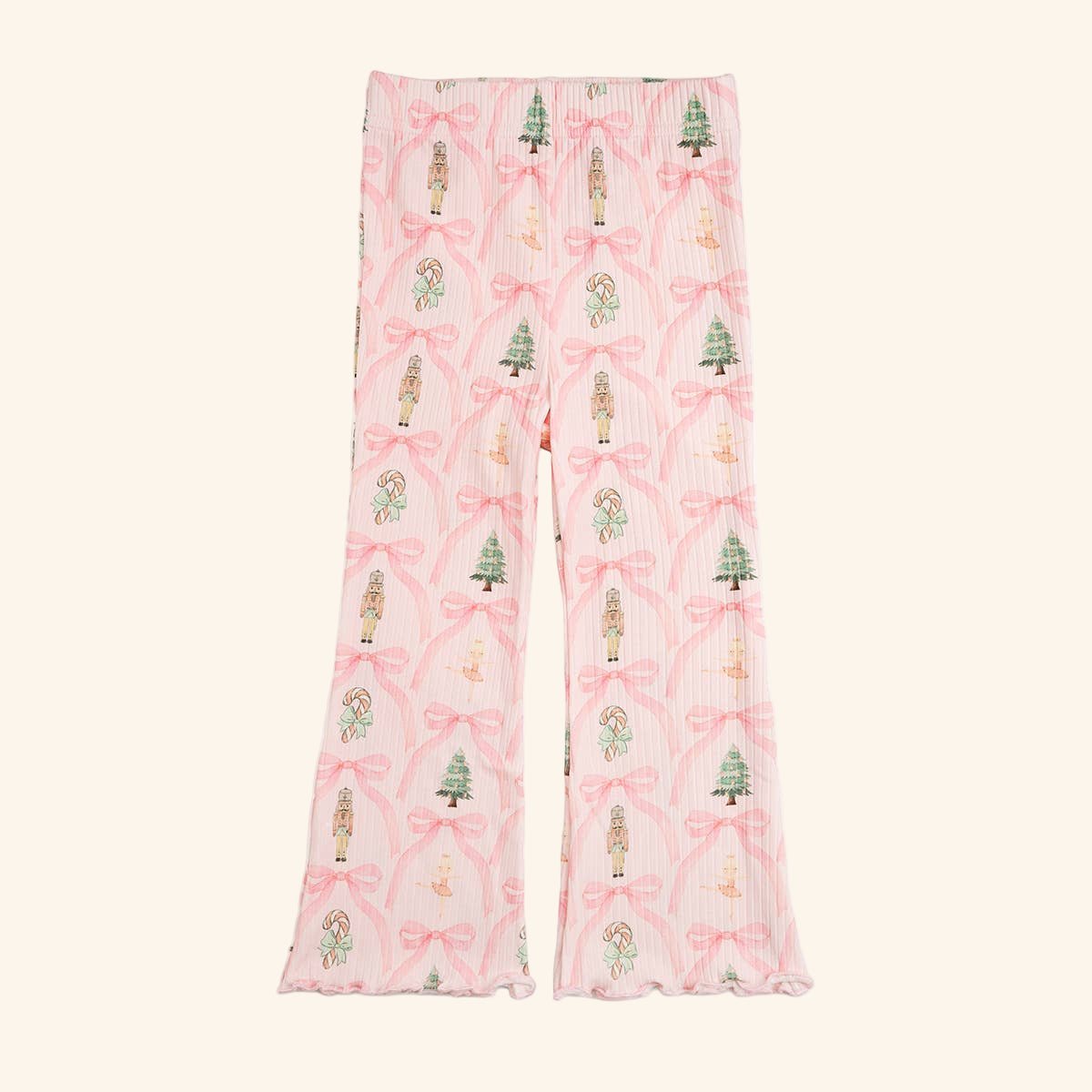 Sweet Wink - Nutcracker Trellis Christmas Flare Legging - Kids Clothing | HONEYPIEKIDS 