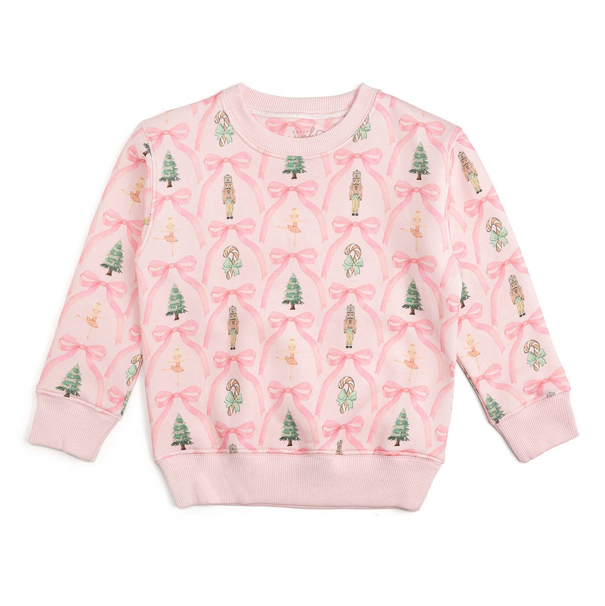 Sweet Wink Girls Holiday Nutcracker Trellis Sweatshirt | HONEYPIEKIDS 