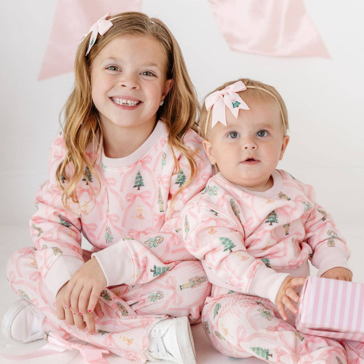 Sweet Wink Girls Holiday Nutcracker Trellis Sweatshirt | HONEYPIEKIDS 