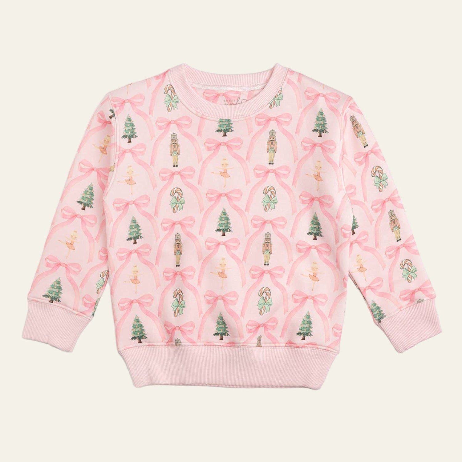 Sweet Wink Girls Holiday Nutcracker Trellis Sweatshirt | HONEYPIEKIDS