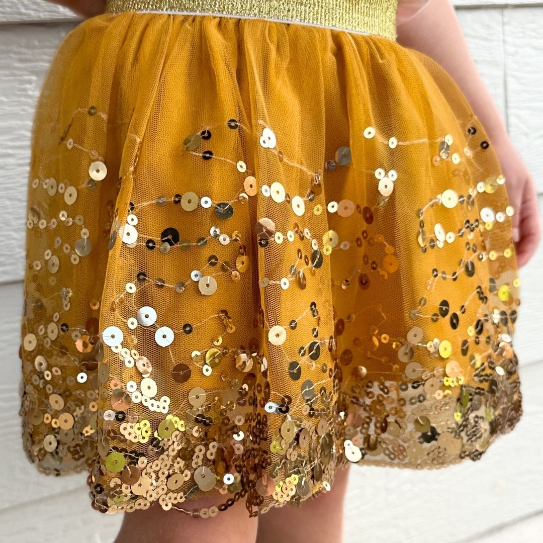 Sweet Wink Girls Spice Sequin Tutu Skirt | HONEYPIEKIDS 