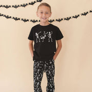 Sweet Wink - Glow In The Dark Silly Skelly Halloween Jogger - Boys | HONEYPIEKIDS 