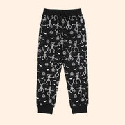 Sweet Wink - Glow In The Dark Silly Skelly Halloween Jogger - Boys | HONEYPIEKIDS 