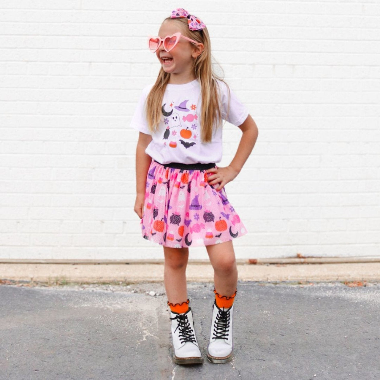 Sweet Wink Halloween Fun Tutu Skirt | HONEYPIEKIDS 