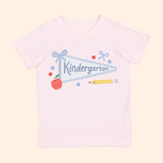 Sweet Wink Girls First Day of School Shirt - Kindergarten PENNANT | HONEYPIEKIDS

