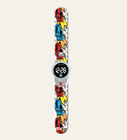 Tag'd Trackable Air Tag Slap Watch - Nitro Race Cars | HONEYPIEKIDS 
