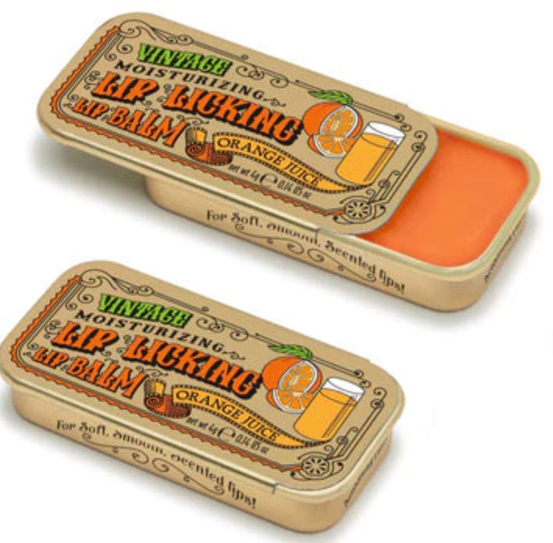 Tinte Vintage Slider Tin Flavored Lip Balm-Orange Juice | HONEYPIEKIDS | We Ship Fast