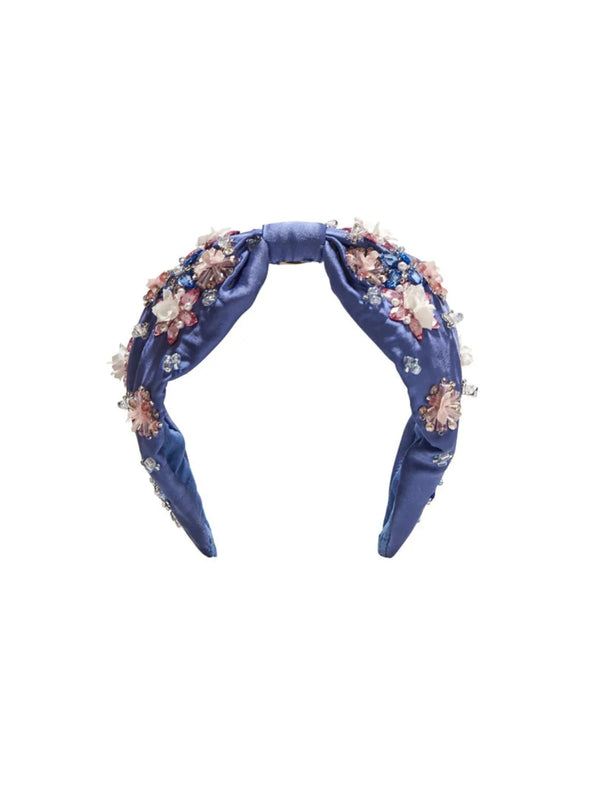 Tutu Du Monde Antoinette Headband in Plume Blue | HONEYPIEKIDS