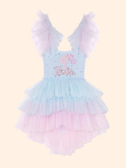 Tutu Du Monde Barbie Ciel Tutu Dress - Ballet Blue Mix | HONEYPIEKIDS