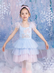 Tutu Du Monde Barbie Ciel Tutu Dress - Ballet Blue Mix | HONEYPIEKIDS