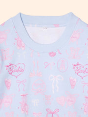 Tutu Du Monde Barbie Dollhouse Dreams Sweatshirt - Ballet Blue | HONEYPIEKIDS