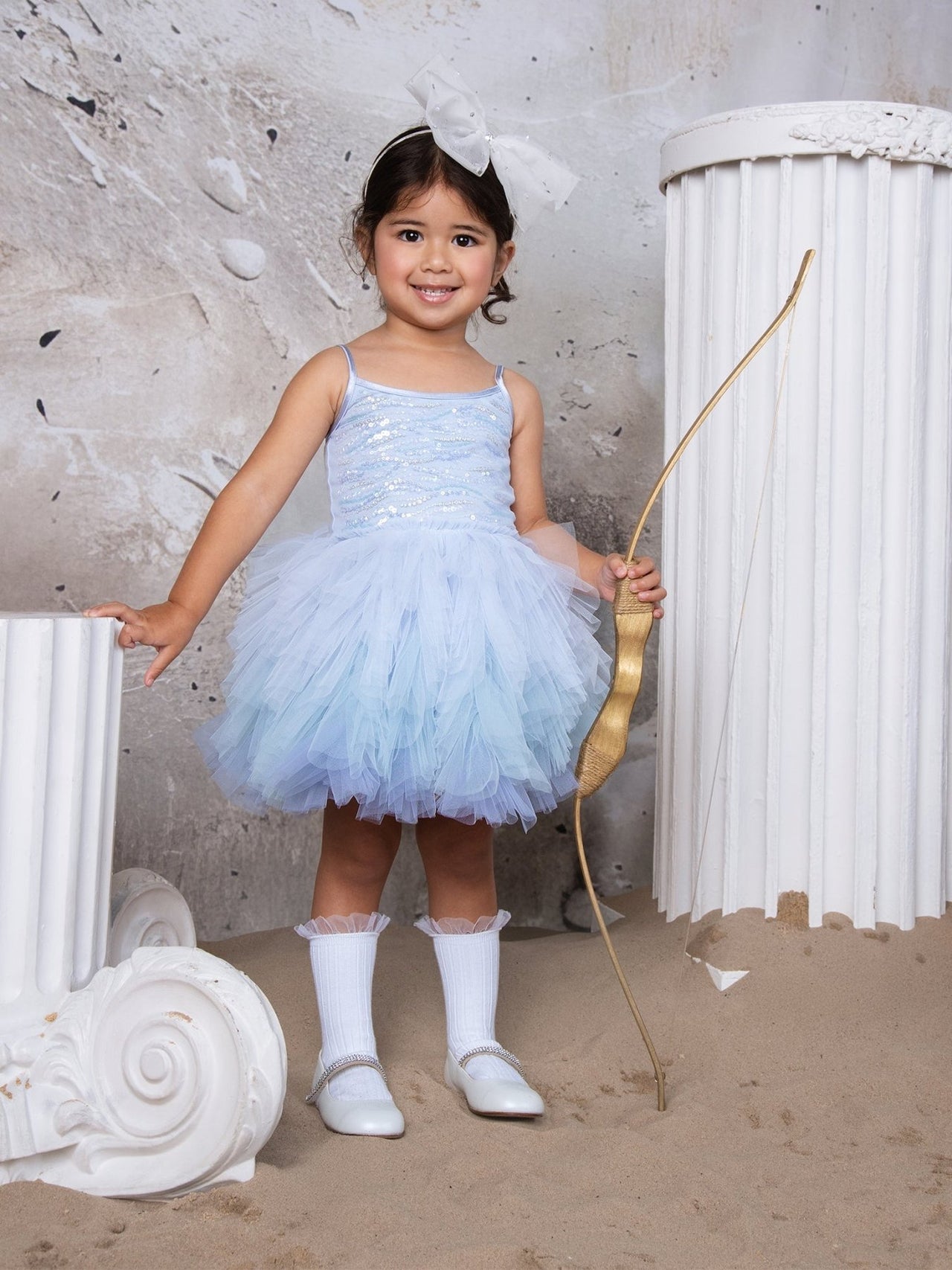 Tutu Du Monde Bebe Azure Mirage Tutu Dress | HONEYPIEKIDS | Tutu Du Monde Baby Dresses
