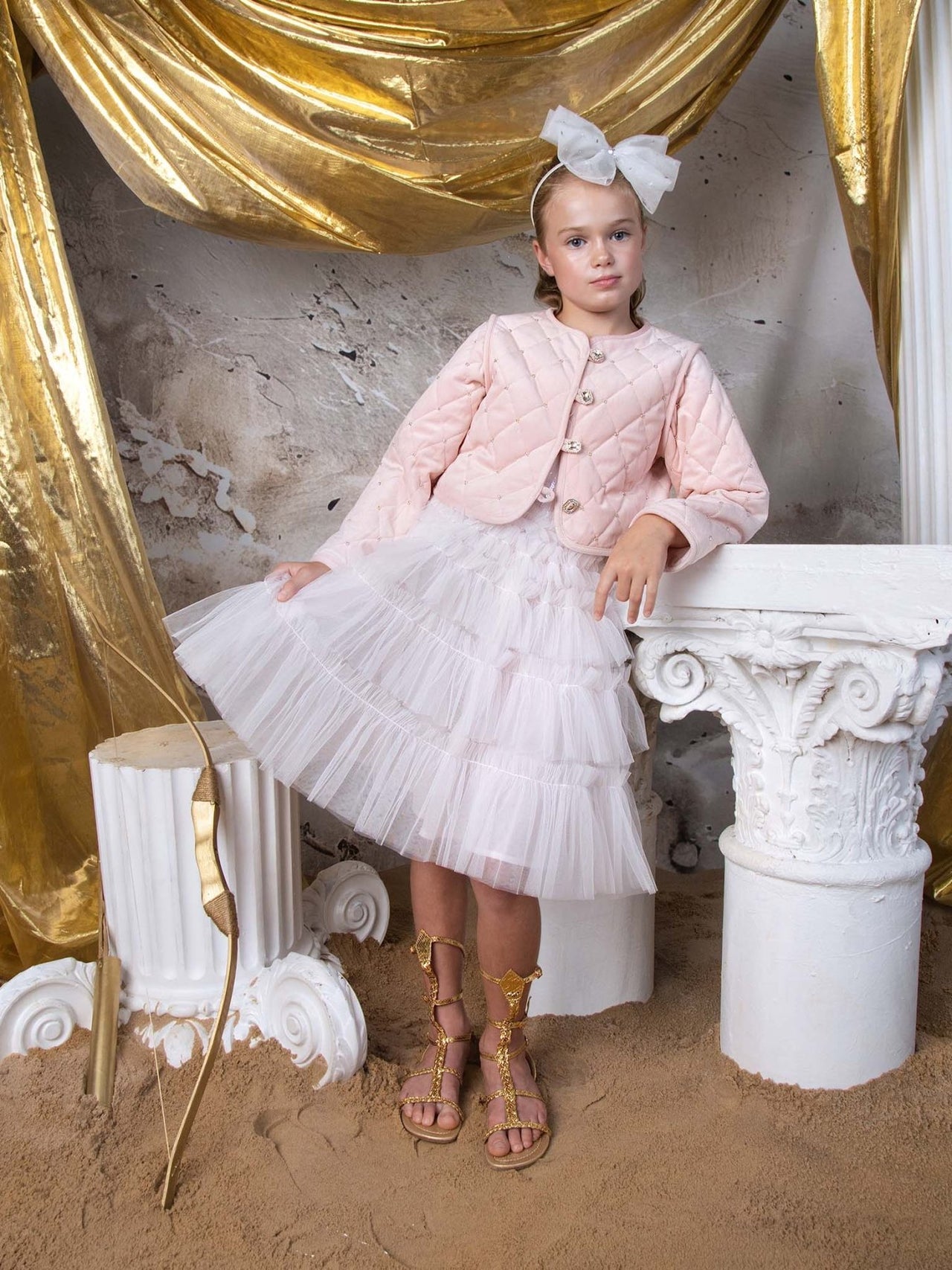 Tutu Du Monde Diamond of The Season Jacket - HEAVENLY PINK | HONEYPIEKIDS 