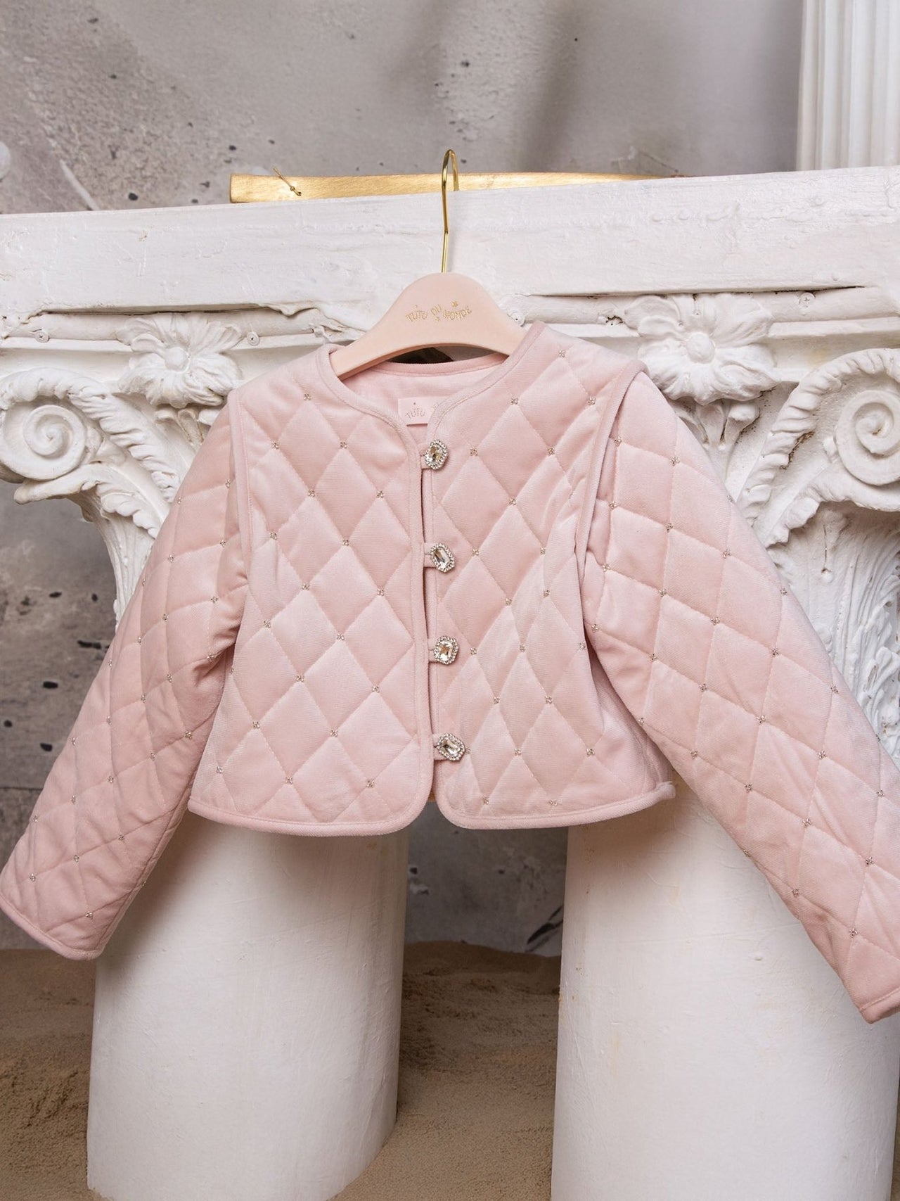 Tutu Du Monde Diamond of The Season Jacket - HEAVENLY PINK | HONEYPIEKIDS 