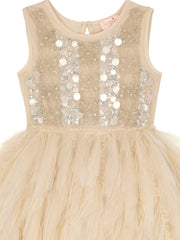Tutu Du Monde Girls Holiday Gold Radiance Tutu Dress | HONEYPIEKIDS 