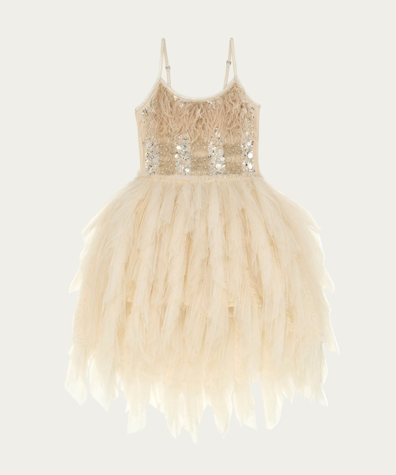Tutu Du Monde Girls Holiday Gold Radiance Tutu Dress | HONEYPIEKIDS 
