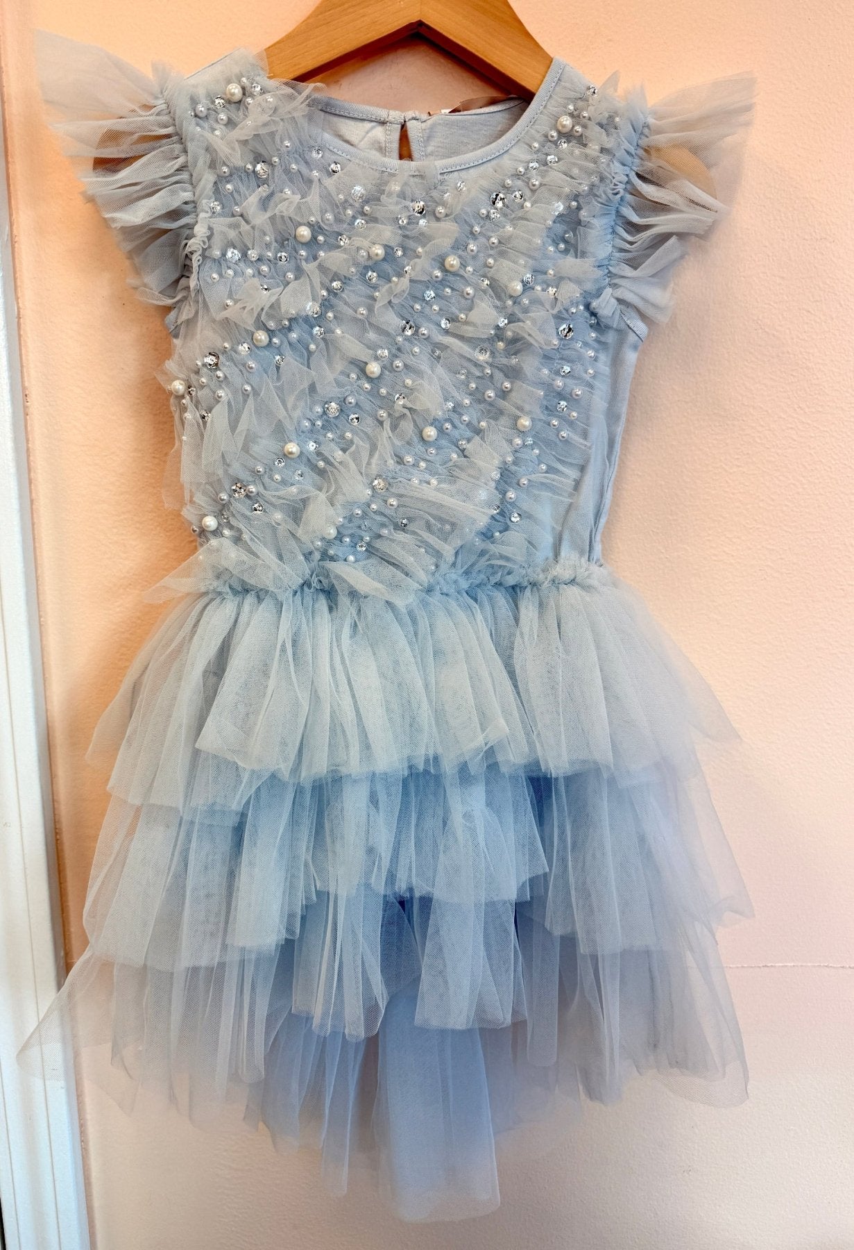Tutu Du Monde Paloma Dress in Silverlite | HONEYPIEKIDS.COM