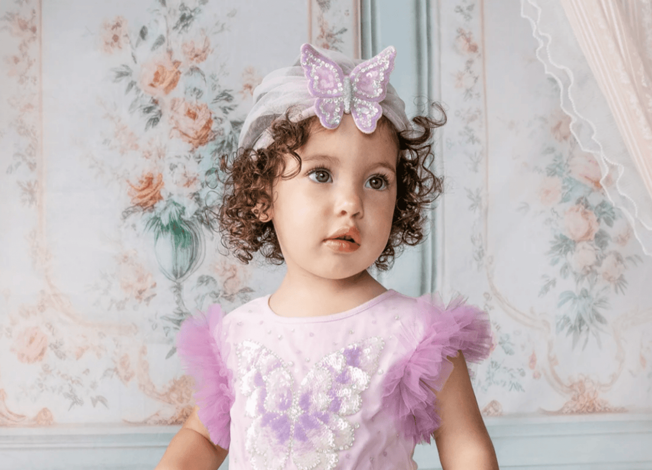 Tutu Du Monde Girls Pretty Papillon Turban Hat | HONEYPIEKIDS