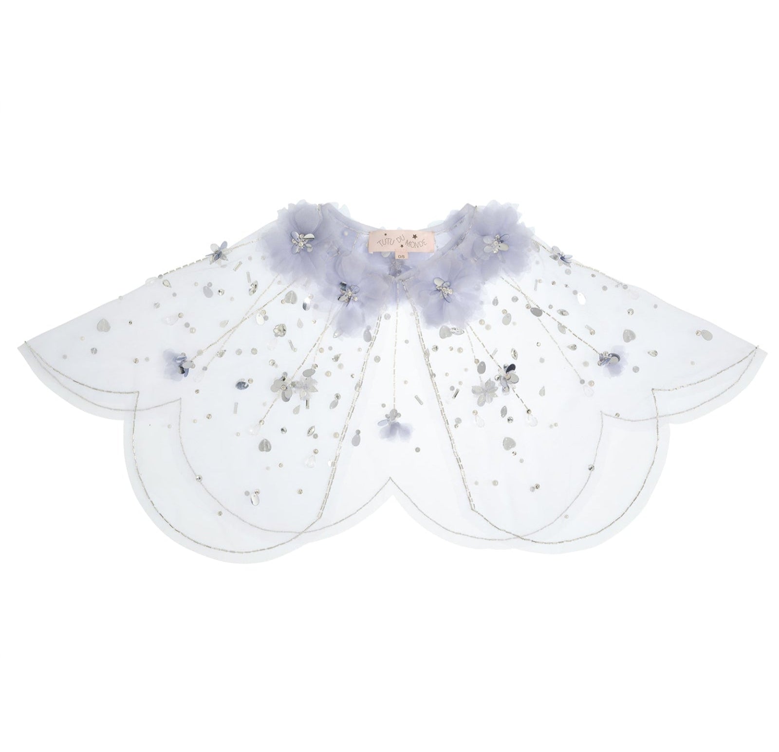 Tutu Du Monde Girls Ramy Cape in Bluebell | HONEYPIEKIDS 