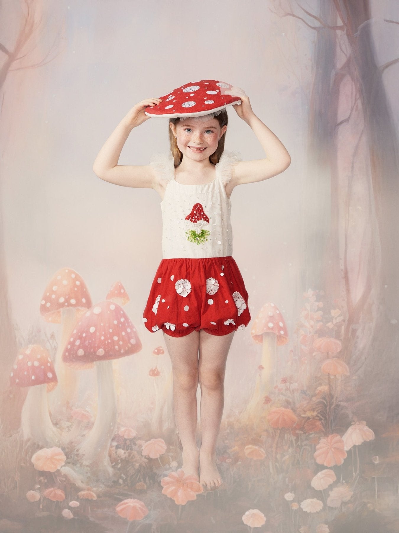 Tutu Du Monde Halloween Bebe Mushroom Magic Baby Onesie Costume | HONEYPIEKIDS 