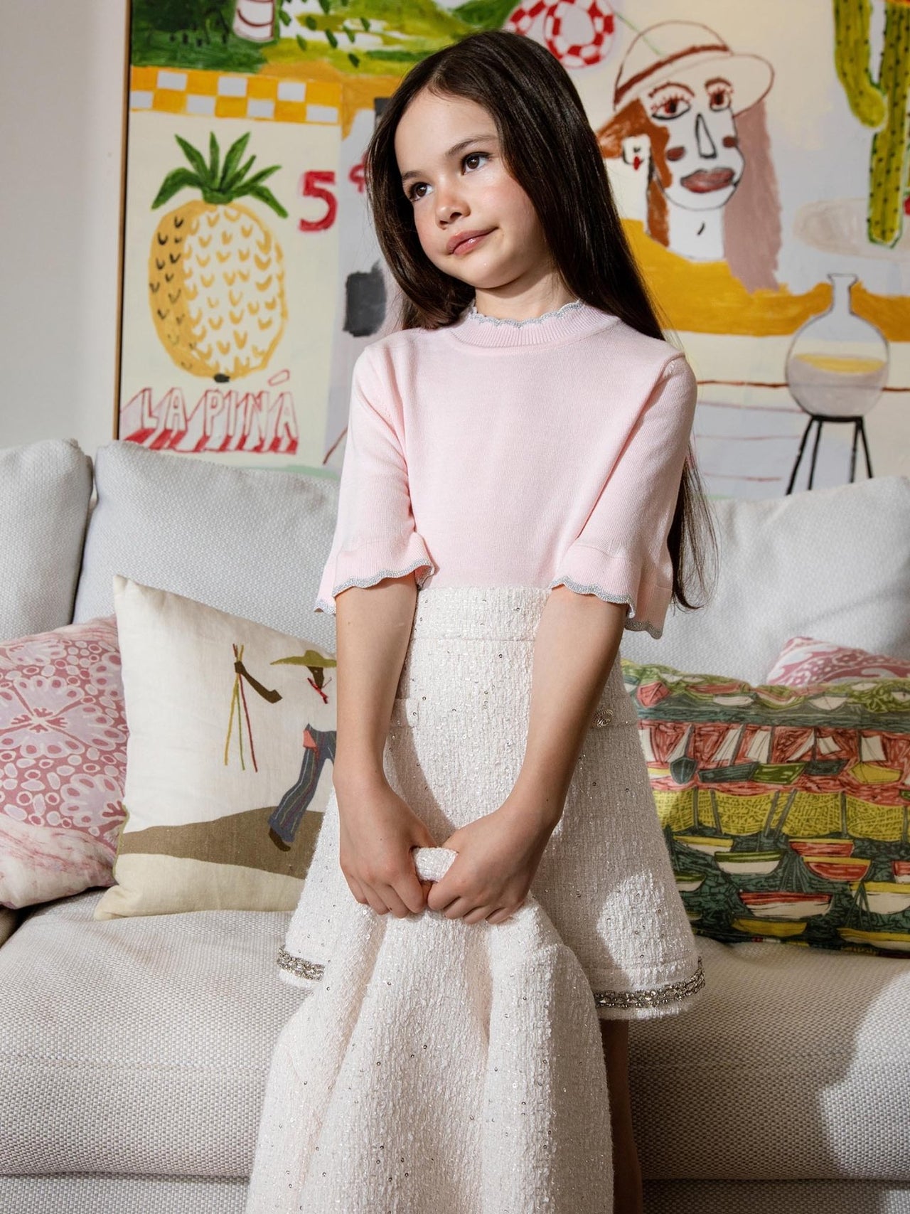 Tutu Du Monde RTW Elysee Top - Pastel Pink | HONEYPIEKIDS 
