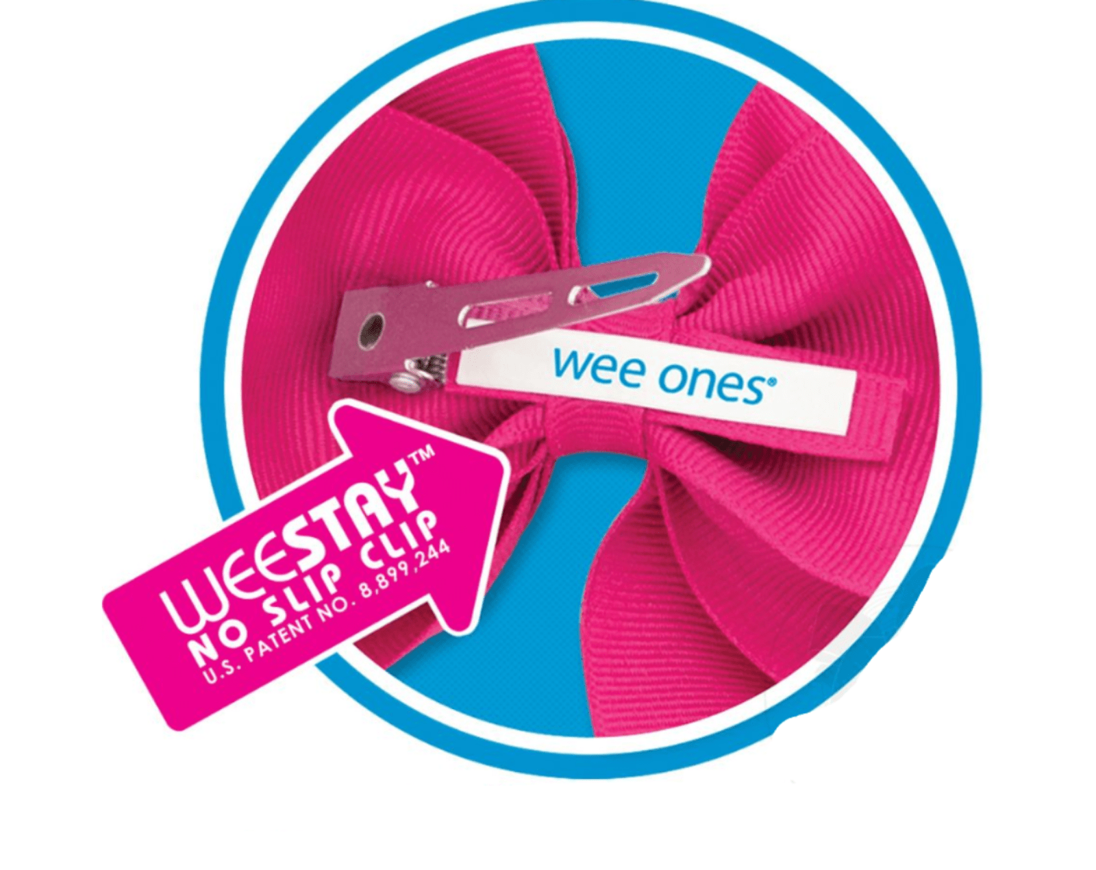 Wee Ones KING Size Green Gingham College Logo Hair Bow - Michigan State University | HONEYPIEKIDS 