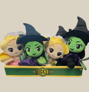Licensed Wicked Movie 8 inch Plush Dolls - Choose Glinda or Elphaba | HONEYPIEKIDS