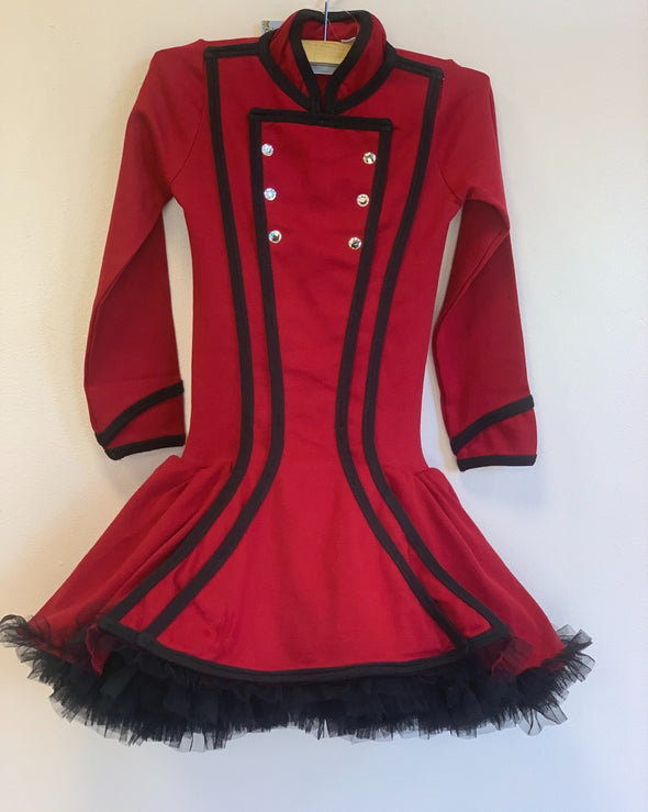 Ooh La La Couture Infant & Youth Nutcracker Dress in Red and Black | HONEYPIEKIDS | Kids Boutique 