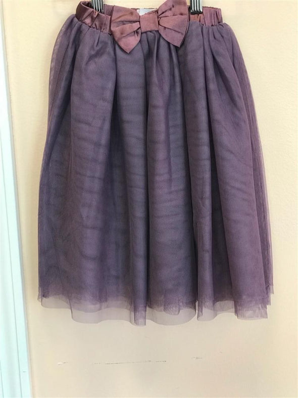 Alyssia Couture Girls Purple Layered Lace Skirt | HONEYPIEKIDS | Kids Boutique Clothing