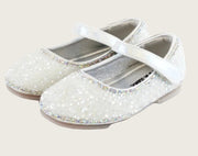 Doe a Dear SILVER STONE Girls Dress Shoes | HONEYPIEKIDS 