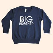HONEYPIEKIDS.COM | Boys Navy  Big Brother Sweatshirt 