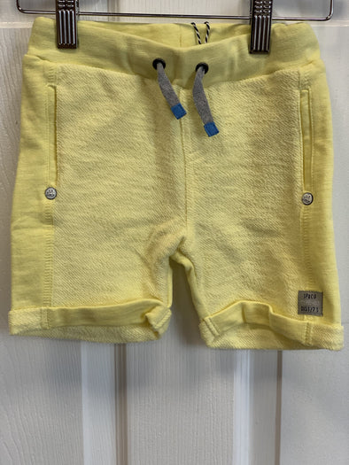 3Pommes Infant & Toddler Boys City Rock Yellow Cotton Shorts | HONEYPIEKIDS | Kids Boutique Clothing