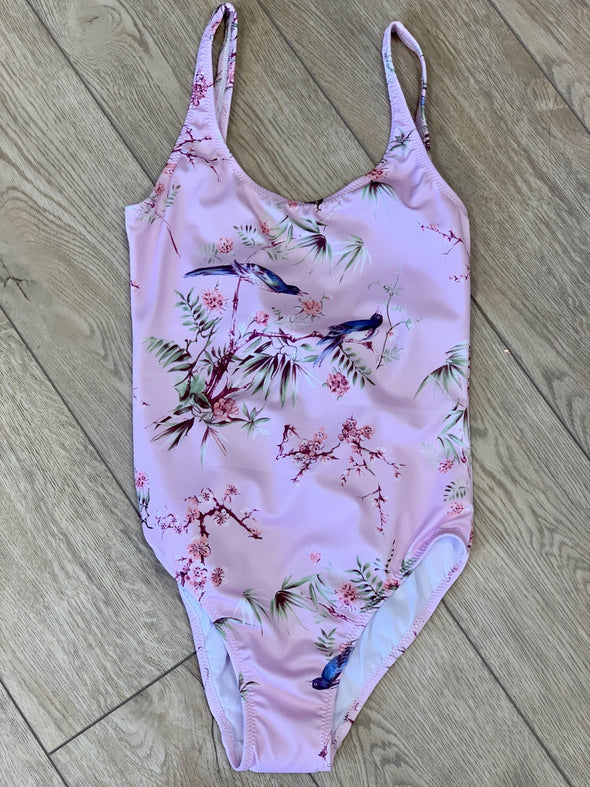 Stella Cove Girls Pink Nightingale Swimsuit | HONEYPIEKIDS | Kids Boutique Clothing
