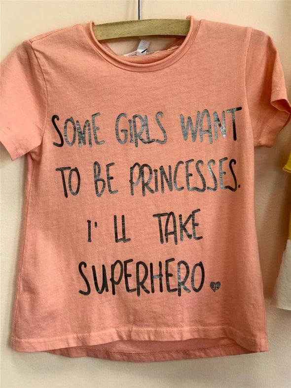Joah Love Girls Superhero Tee | HONEYPIEKIDS | Kids Boutique Clothing