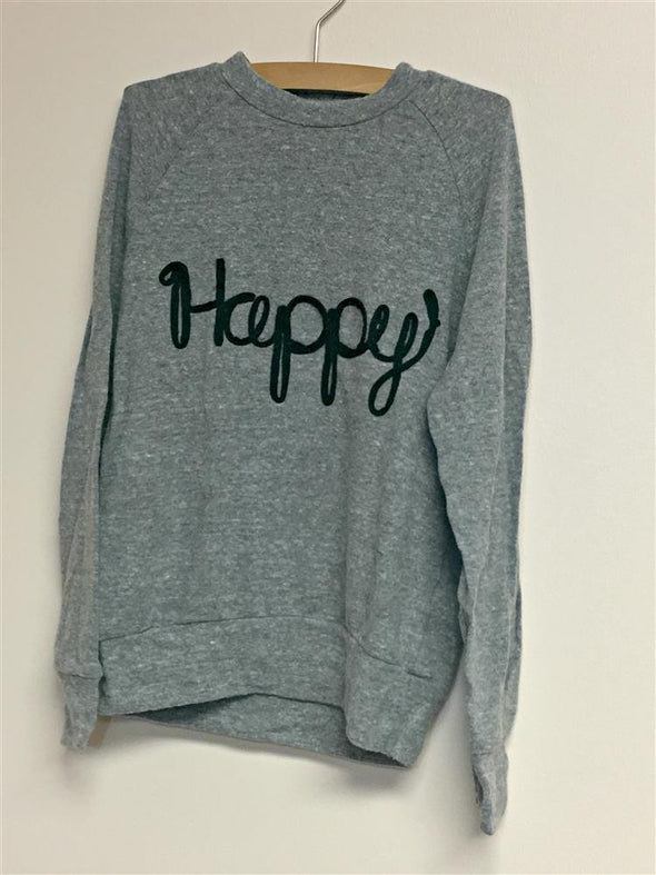 Joah Love "Happy" Faux Cashmere Sweater | HONEYPIEKIDS | Kids Boutique Clothing